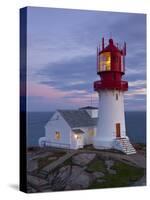 The Idyllic Lindesnes Fyr Lighthouse, Lindesnes, Norway-Doug Pearson-Stretched Canvas