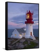 The Idyllic Lindesnes Fyr Lighthouse, Lindesnes, Norway-Doug Pearson-Framed Stretched Canvas