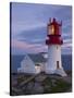 The Idyllic Lindesnes Fyr Lighthouse, Lindesnes, Norway-Doug Pearson-Stretched Canvas