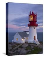 The Idyllic Lindesnes Fyr Lighthouse, Lindesnes, Norway-Doug Pearson-Stretched Canvas