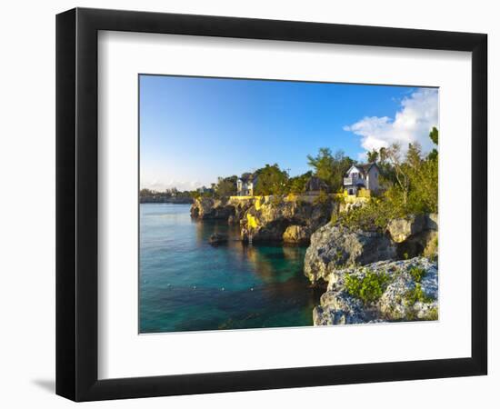 The Idyllic West End, Negril, Westmoreland, Jamaica-Doug Pearson-Framed Photographic Print