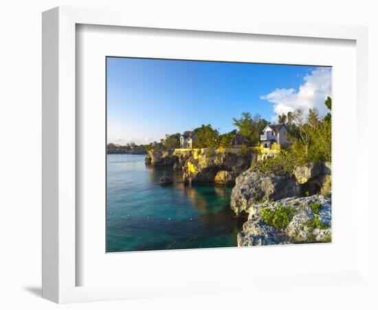 The Idyllic West End, Negril, Westmoreland, Jamaica-Doug Pearson-Framed Photographic Print