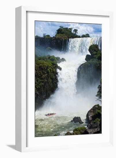 The Iguazu Waterfalls, Iguazu National Park, UNESCO World Heritage Site, Argentina, South America-Michael Runkel-Framed Photographic Print