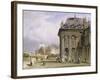 The Ile de la Cite from the Institut, Paris-Thomas Shotter Boys-Framed Giclee Print