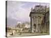 The Ile de la Cite from the Institut, Paris-Thomas Shotter Boys-Stretched Canvas