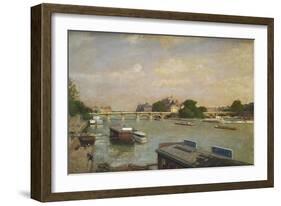 The Ile De La Cite, Paris-Luigi Loir-Framed Giclee Print