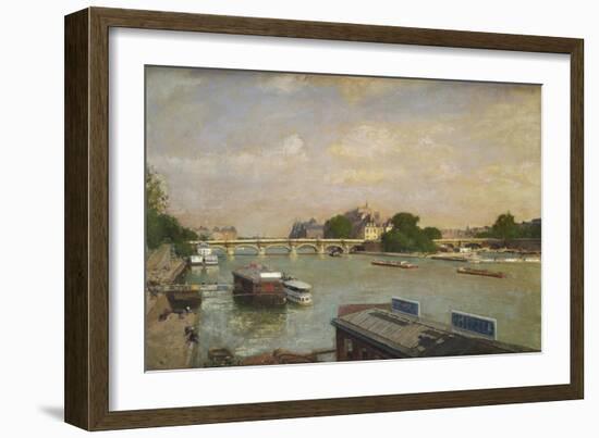 The Ile De La Cite, Paris-Luigi Loir-Framed Giclee Print