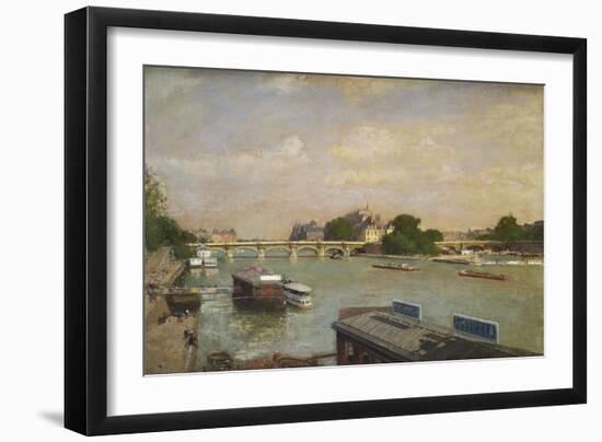 The Ile De La Cite, Paris-Luigi Loir-Framed Giclee Print