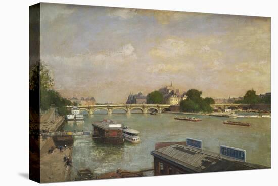 The Ile De La Cite, Paris-Luigi Loir-Stretched Canvas