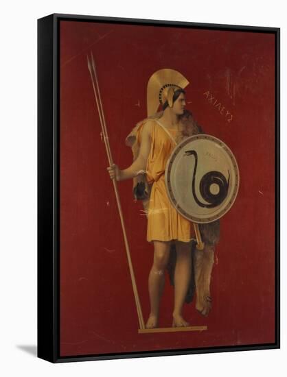 The Iliad-Jean Leon Gerome-Framed Stretched Canvas