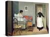 The Ill Child-Félix Vallotton-Stretched Canvas