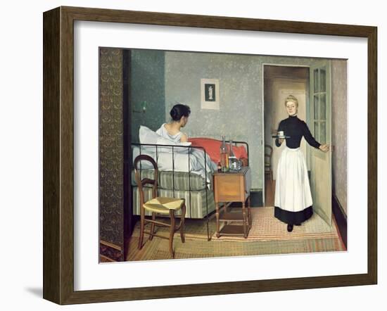 The Ill Child-Félix Vallotton-Framed Giclee Print