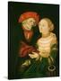 The Ill-Matched Couple-Lucas Cranach the Elder-Stretched Canvas