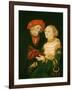 The Ill-Matched Couple-Lucas Cranach the Elder-Framed Giclee Print