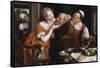 The Ill-matched Pair, 1566-Jan Massys or Metsys-Framed Stretched Canvas