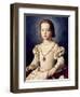 The Illegitimate Daughter of Cosimo I de Bia-Agnolo Bronzino-Framed Premium Giclee Print