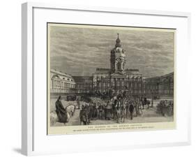 The Illness of the German Emperor-null-Framed Giclee Print