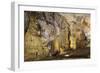 The illuminated interior of Paradise Cave in Phong Nha Ke Bang National Park, Quang Binh, Vietnam,-Alex Robinson-Framed Photographic Print