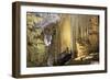 The illuminated interior of Paradise Cave in Phong Nha Ke Bang National Park, Quang Binh, Vietnam,-Alex Robinson-Framed Photographic Print