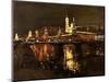 The Illumination of the Kremlin, 1896-Isaac Il'ich Levitan-Mounted Giclee Print