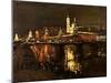 The Illumination of the Kremlin, 1896-Isaac Il'ich Levitan-Mounted Giclee Print