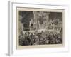 The Illuminations at Calcutta During the Visit of the Prince of Wales, the Crowd in the Streets-William John Hennessy-Framed Giclee Print