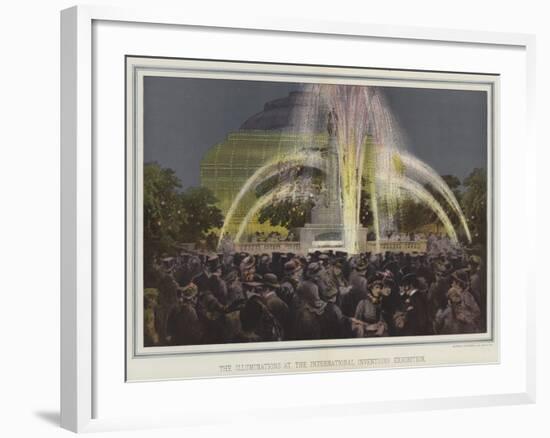 The Illuminations at the International Inventions Exhibition-null-Framed Giclee Print