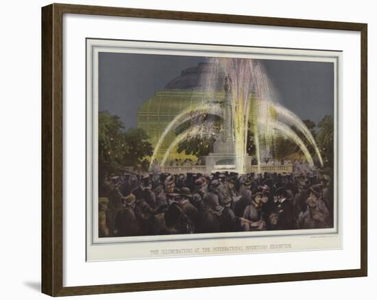 The Illuminations at the International Inventions Exhibition-null-Framed Giclee Print