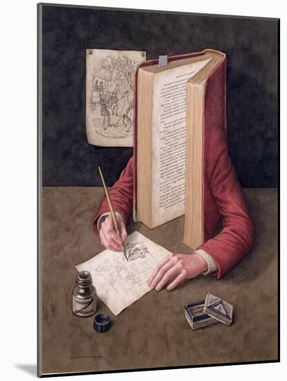 The Illustrator, 2005-Jonathan Wolstenholme-Mounted Giclee Print