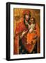 The Ilyin-Chernigov Icon of the Mother of God, 18th Century-null-Framed Giclee Print