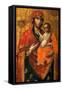 The Ilyin-Chernigov Icon of the Mother of God, 18th Century-null-Framed Stretched Canvas