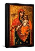 The Ilyin-Chernigov Icon of the Mother of God-null-Framed Stretched Canvas