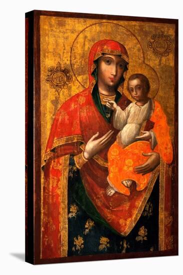 The Ilyin-Chernigov Icon of the Mother of God-null-Stretched Canvas