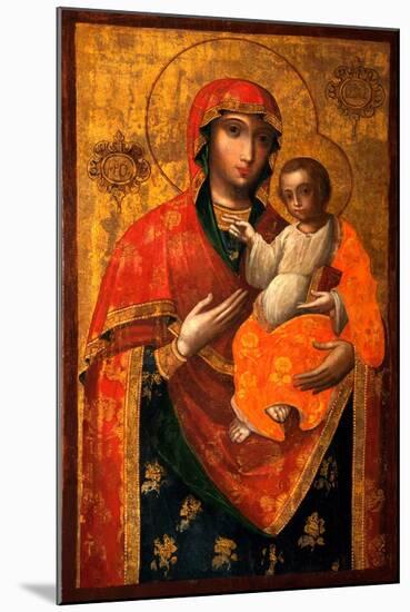 The Ilyin-Chernigov Icon of the Mother of God-null-Mounted Giclee Print