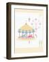 The Image of Pink Amusement Park Rides-TongRo-Framed Giclee Print