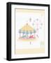 The Image of Pink Amusement Park Rides-TongRo-Framed Giclee Print