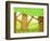 The Image of Squirrel in the Trunk of Tree-TongRo-Framed Giclee Print