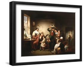 The Image Pedlar, C.1844-Francis William Edmonds-Framed Giclee Print