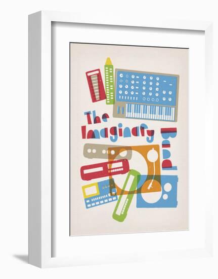 The Imaginary Band-Anthony Peters-Framed Art Print