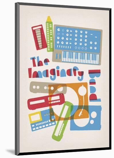 The Imaginary Band-Anthony Peters-Mounted Art Print