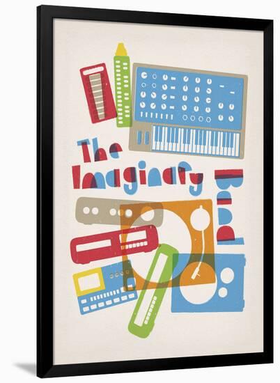 The Imaginary Band-Anthony Peters-Framed Giclee Print