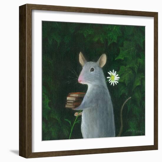 The Imaginary Friend-DD McInnes-Framed Art Print