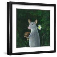 The Imaginary Friend-DD McInnes-Framed Art Print