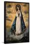 The Immaculate Conception', 17th century, Oil on canvas, 174 x 138 cm-FRANCISCO DE ZURBARAN-Framed Poster