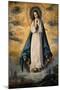 The Immaculate Conception', 17th century, Oil on canvas, 174 x 138 cm-FRANCISCO DE ZURBARAN-Mounted Poster