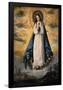 The Immaculate Conception', 17th century, Oil on canvas, 174 x 138 cm-FRANCISCO DE ZURBARAN-Framed Poster