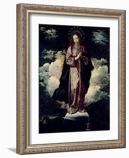 The Immaculate Conception, C.1618-Diego Velazquez-Framed Giclee Print