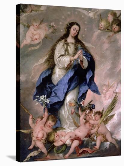 The Immaculate Conception, C.1650-75-Jose Antolinez-Stretched Canvas