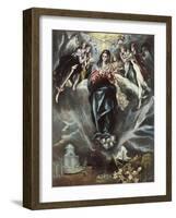 The Immaculate Conception, Ca. 1608-1614-El Greco-Framed Giclee Print