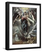 The Immaculate Conception, Ca. 1608-1614-El Greco-Framed Giclee Print